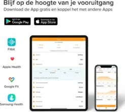 Robi S9 Personenweegschaal Met Lichaamsanalyse - Zwart -Winkel Voor Thuisgezondheidsmeetapparatuur 1200x1079