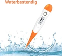 Thermometer Lichaam - Koorts - Koortsthermometer Voor Volwassenen - Oranje - Incl. Opbergcase En Handleiding! -Winkel Voor Thuisgezondheidsmeetapparatuur 1200x1083 7