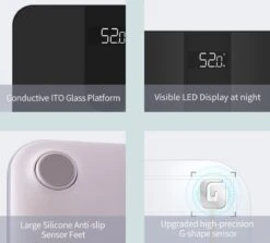 Skala Weegschaal Met Lichaamsanalyse - Digitale Personenweegschaal - Zwart -Winkel Voor Thuisgezondheidsmeetapparatuur 1200x1085 1