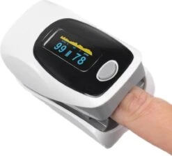 Jumalu - Saturatiemeter - Grijs, Wit - Oximeter - Hartslagmeter - Zuurstofmeter - Zuurstofmeter Vinger - Pulse Oximeter -Winkel Voor Thuisgezondheidsmeetapparatuur 1200x1086 3