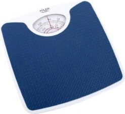 Adler - Analoge Weegschaal - Blauw - Tot 130 Kg -Winkel Voor Thuisgezondheidsmeetapparatuur 1200x1093