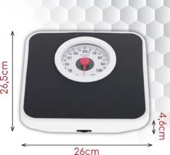 Adler AD 8178 - Analoge Personenweegschaal - 120 Kg -Winkel Voor Thuisgezondheidsmeetapparatuur 1200x1099