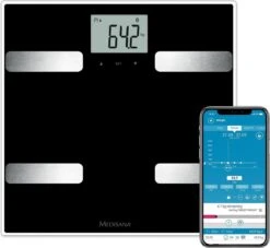 Medisana BS A41 Connect - Lichaamsanalyseweegschaal -Winkel Voor Thuisgezondheidsmeetapparatuur 1200x1102