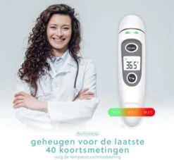 New York Biology - Infrarood Oor En Voorhoofdthermometer Lichaam Voor Baby- Kinderen & Volwassenen-digitale Koortsthermometer-incl. Batterijen +NL Handleiding -Winkel Voor Thuisgezondheidsmeetapparatuur 1200x1102 3