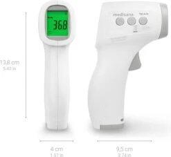 Medisana TM A79 - Infrarood Lichaamsthermometer -Winkel Voor Thuisgezondheidsmeetapparatuur 1200x1103 3