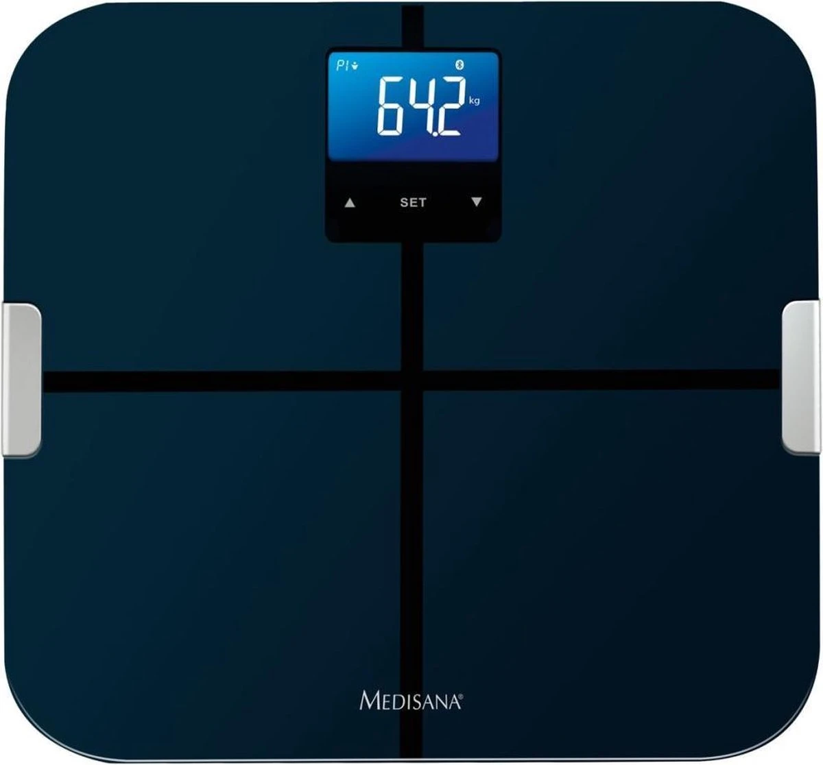 Medisana BS 440 Connect - Lichaamsanalyseweegschaal - Zwart 4 Medisana BS 440 Connect - Lichaamsanalyseweegschaal - Zwart - Afbeelding 2