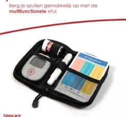 Sinocare Safe AQ Smart - Professionele Glucosemeter - Mmol/L - Inclusief 50 Teststrips & 50 Naalden -Winkel Voor Thuisgezondheidsmeetapparatuur 1200x1121 5