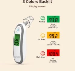 LaNicole®-Infrarood- Oor-voorhoofd-thermometer-Grijs Kleur-Koortsthermometer-kinderen-baby- Volwassen -Winkel Voor Thuisgezondheidsmeetapparatuur 1200x1130 7