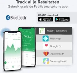 LifeGoods Personenweegschaal - Lichaamsanalyse & Vetpercentage - Digitaal - Zwart -Winkel Voor Thuisgezondheidsmeetapparatuur 1200x1131 1