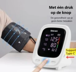 Professionele Bloeddrukmeter Bovenarm - Blood Pressure Monitor - Klinisch Gevalideerd - 22 Tot 42 Cm Manchet -Winkel Voor Thuisgezondheidsmeetapparatuur 1200x1134 5
