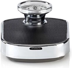 Nedis Personenweegschaal | Analoog | Zwart | Rubber | Antislip Weegplateau | Maximaal Weegvermogen: 160 Kg -Winkel Voor Thuisgezondheidsmeetapparatuur 1200x1135 1
