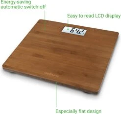 Medisana PS 450 - Personenweegschaal - Bamboe Dark -Winkel Voor Thuisgezondheidsmeetapparatuur 1200x1137