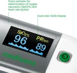 Medisana PM 100 Saturatiemeter -Winkel Voor Thuisgezondheidsmeetapparatuur 1200x1142 3