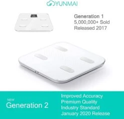 Yunmai - Slimme Weegschaal - 10 Lichaamsmetingen 15 Yunmai - Slimme Weegschaal - 10 Lichaamsmetingen -Winkel Voor Thuisgezondheidsmeetapparatuur 1200x1148