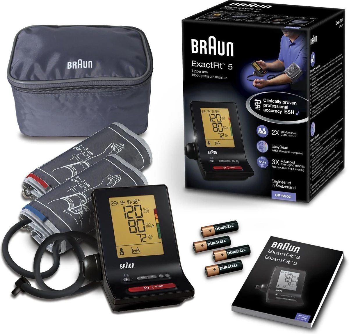 Braun Bp6200 - Bovenarm Bloeddrukmeter 9 Braun Bp6200 - Bovenarm Bloeddrukmeter - Afbeelding 7