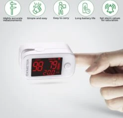 Professionele Saturatiemeter - Pulse Oximeter - Zuurstofmeter Vinger - Hartslagmeter - Best Getest - CE Certificaat -Winkel Voor Thuisgezondheidsmeetapparatuur 1200x1148 5