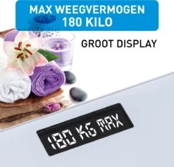 Grundig Weegschaal - Digitale Personenweegschaal - 50 Gram Nauwkeurig - 2 Tot 180 Kilo - Wit -Winkel Voor Thuisgezondheidsmeetapparatuur 1200x1150 1