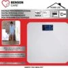 Benson Hofftech - Digitale Personenweegschaal - Wit - Max 180 KG -Winkel Voor Thuisgezondheidsmeetapparatuur 1200x1150