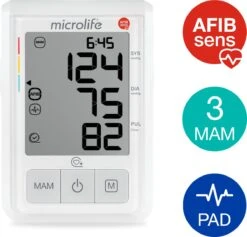 Microlife BP B3 AFIB - Bovenarm Bloeddrukmeter - Klinisch Gevalideerd - No. 1 Merk Bij Huisartsen -Winkel Voor Thuisgezondheidsmeetapparatuur 1200x1152 2