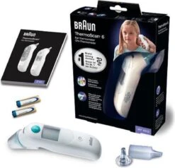 Braun IRT 6515 ThermoScan 6 Infrarood Koortshermometer -Winkel Voor Thuisgezondheidsmeetapparatuur 1200x1155 3