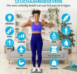 MM Brands Personen Weegschaal - Digitale Slimme Weegschaal Met Lichaamsanalyse - Inclusief App 14 MM Brands Personen Weegschaal - Digitale Slimme Weegschaal Met Lichaamsanalyse - Inclusief App -Winkel Voor Thuisgezondheidsmeetapparatuur 1200x1162