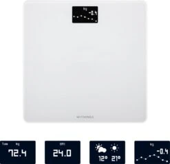 Withings Body Smart - Personenweegschaal - Wit -Winkel Voor Thuisgezondheidsmeetapparatuur 1200x1162 3