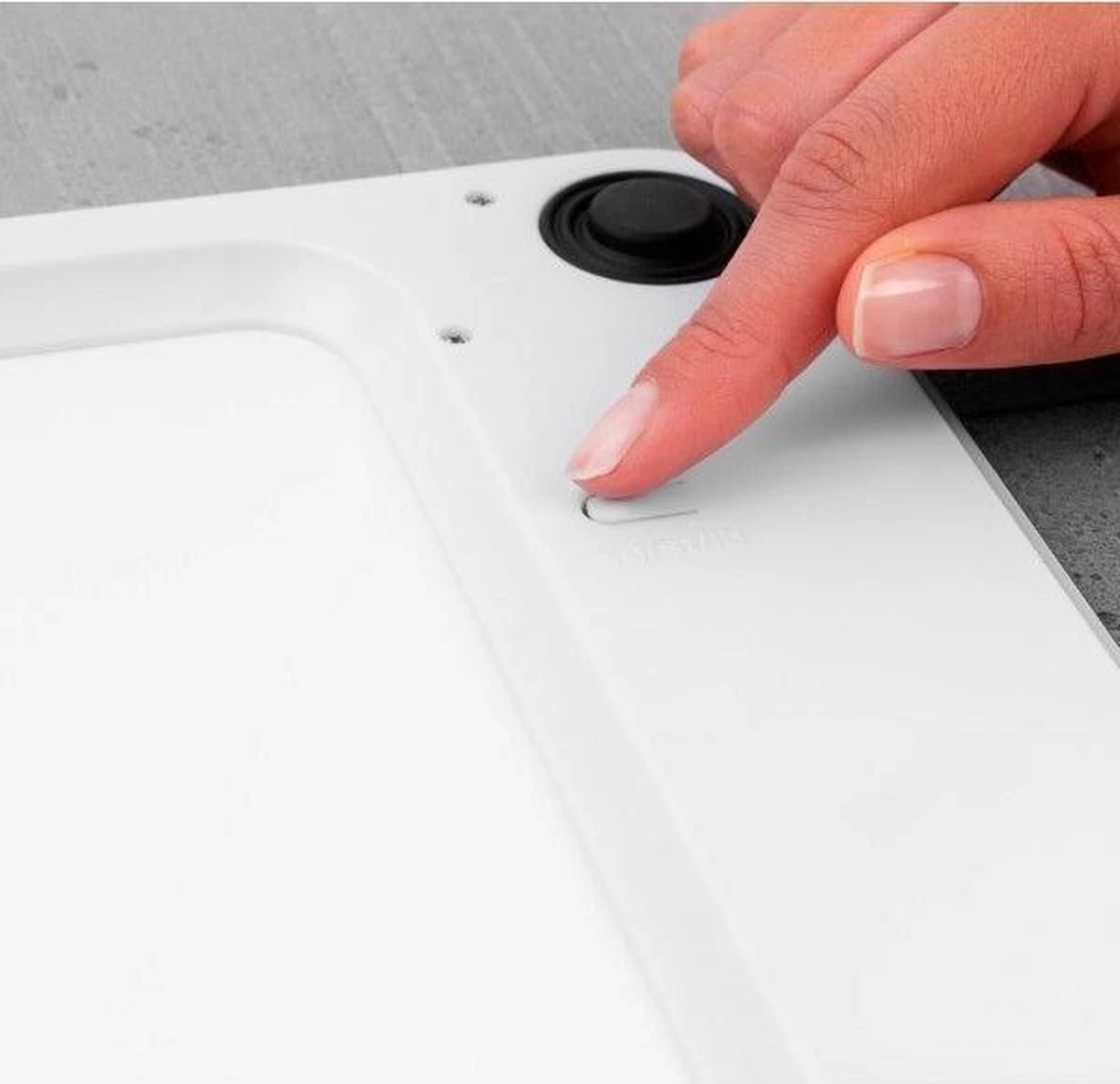 Brabantia Personenweegschaal Digitaal - Op Batterijen - White 5 Brabantia Personenweegschaal Digitaal - Op Batterijen - White - Afbeelding 3