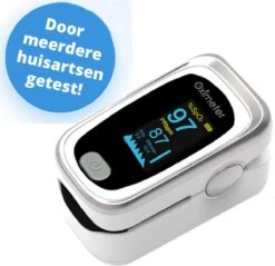 Saturatiemeter - Houwy - Oximeter - Saturatiemeter Zuurstofmeter Vinger - Saturatiemeter Best Getest