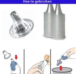 Supertarget - Oorthermometer Beschermkapjes - 40 Stuks -Thermometer - Lens Filters - Geschikt Voor Braun ThermoScan Oorthermometer - IRT - Pro - BPA Vrij - Latex Vrij -Winkel Voor Thuisgezondheidsmeetapparatuur 1200x1164 6