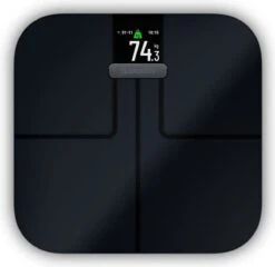 Garmin Index™ S2 Slimme Weegschaal - Personenweegschaal Met Bluetooth En WiFi - Verschillende Metingen - Zwart