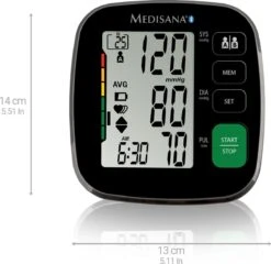 Medisana BU 546 Connect Bovenarm Bloeddrukmeter -Winkel Voor Thuisgezondheidsmeetapparatuur 1200x1167 2
