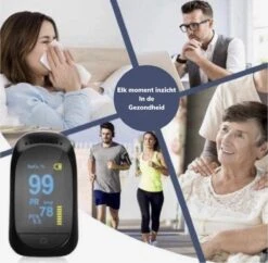 Professionele Saturatie En Hartslagmeter - Digitale Oled Zuurstofmeter - Oximeter - Bloedzuurstofmeter -Winkel Voor Thuisgezondheidsmeetapparatuur 1200x1174 3