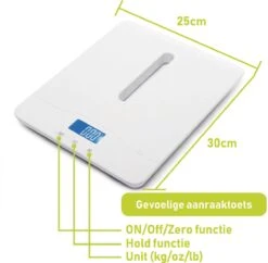 WeighJo - Digitale Weegschaal - Dierenweegschaal -Baby Weegschaal - Tot 100 Kg -Winkel Voor Thuisgezondheidsmeetapparatuur 1200x1175 2