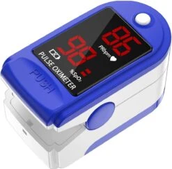 Zuurstof & Hartslagmeter - Fingertip Oximeter - Saturatiemeter
