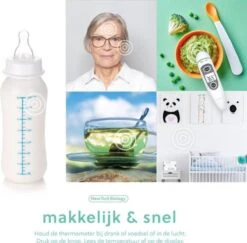 New York Biology - Infrarood Oor En Voorhoofdthermometer Lichaam Voor Baby- Kinderen & Volwassenen-digitale Koortsthermometer-incl. Batterijen +NL Handleiding -Winkel Voor Thuisgezondheidsmeetapparatuur 1200x1179 6