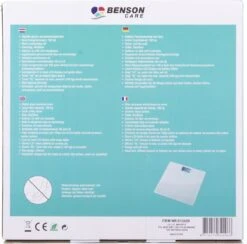 Benson Hofftech - Digitale Personenweegschaal - Wit - Max 180 KG 10 Benson Hofftech - Digitale Personenweegschaal - Wit - Max 180 KG -Winkel Voor Thuisgezondheidsmeetapparatuur 1200x1183 1