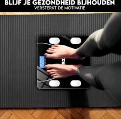 Maxi Smart Weegschaal - Inclusief APP - BMI - VETPERCENTAGE - SPIERMASSA - Sporters Oplossing -Winkel Voor Thuisgezondheidsmeetapparatuur 1200x1185