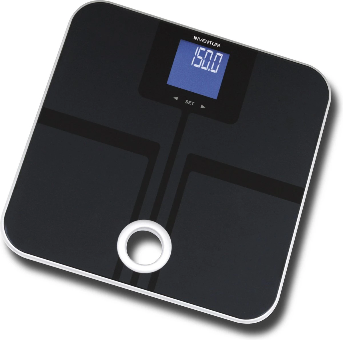 Inventum PW730BG - Personenweegschaal - 8 Gebruikers - Tot 180 Kg - Zwart 3 Inventum PW730BG - Personenweegschaal - 8 Gebruikers - Tot 180 Kg - Zwart