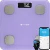 Silvergear® Bluetooth Personenweegschaal - Met Zeer Volledige Lichaamsanalyse Met Vetpercentage – Inclusief Analyse App – Lavendel Paars -Winkel Voor Thuisgezondheidsmeetapparatuur 1200x1193