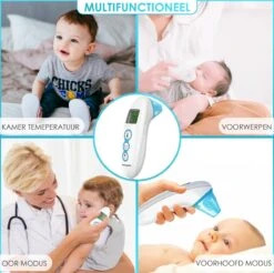 EASY LIFE Easylife® Digitale Infrarood Thermometer Incl. Batterijen En Opbergzakje - Oor & Voorhoofd -Winkel Voor Thuisgezondheidsmeetapparatuur 1200x1195 13