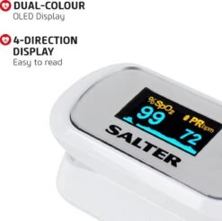 Salter- Saturatiemeter- Hartslagmeter-zuurstofmeter-vinger Pulse Oximeter- Inclusief Batterijen- Achtergrondsverlichting- 2 Jaar Garantie 16 Salter- Saturatiemeter- Hartslagmeter-zuurstofmeter-vinger Pulse Oximeter- Inclusief Batterijen- Achtergrondsverlichting- 2 Jaar Garantie -Winkel Voor Thuisgezondheidsmeetapparatuur 1200x1195 9