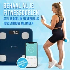 Silvergear® Bluetooth Personenweegschaal - Met Zeer Volledige Lichaamsanalyse Met Vetpercentage – Inclusief Analyse App – Midnight Blue -Winkel Voor Thuisgezondheidsmeetapparatuur 1200x1198 20