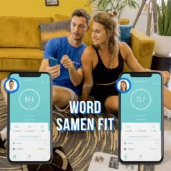 Silvergear® Slimme Pro Weegschaal Met Handvat - 14 Meetfuncties En Analyse App - 8 Sensoren - Professionele Sportschool Smart Scale - Bio Impedantie Meting - Onderlichaam én Bovenlichaam Metingen - Wit -Winkel Voor Thuisgezondheidsmeetapparatuur 1200x1198 24