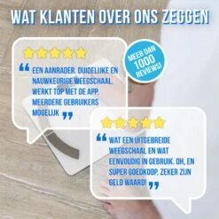 Silvergear Bluetooth Personenweegschaal - Met Zeer Volledige Lichaamsanalyse Met Vetpercentage – Inclusief Analyse App – Wit 28 Silvergear Bluetooth Personenweegschaal - Met Zeer Volledige Lichaamsanalyse Met Vetpercentage – Inclusief Analyse App – Wit -Winkel Voor Thuisgezondheidsmeetapparatuur 1200x1198 31