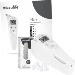 Microlife IR 210 - Infrarood Oorthermometer - Multifunctioneel 3-in-1 -Winkel Voor Thuisgezondheidsmeetapparatuur 1200x1198 49