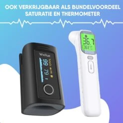 Saturatiemeter - Zuurstofmeter Vinger - Zuurstofmeter - Oximeter - Pulse Oximeter - Saturatiemeter Met Hartslagmeter - Saturatiemeter Best Getest -Winkel Voor Thuisgezondheidsmeetapparatuur 1200x1199 6