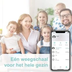 O'dor® Bluetooth Personenweegschaal Met IOS En Android Smart App - Weegschaal Digitale Lichaamsanalyse - Meet Gewicht, Lichaamsvet, Spiermassa, BMI, Botmassa En Vetpercentage -Winkel Voor Thuisgezondheidsmeetapparatuur 1200x1200 107