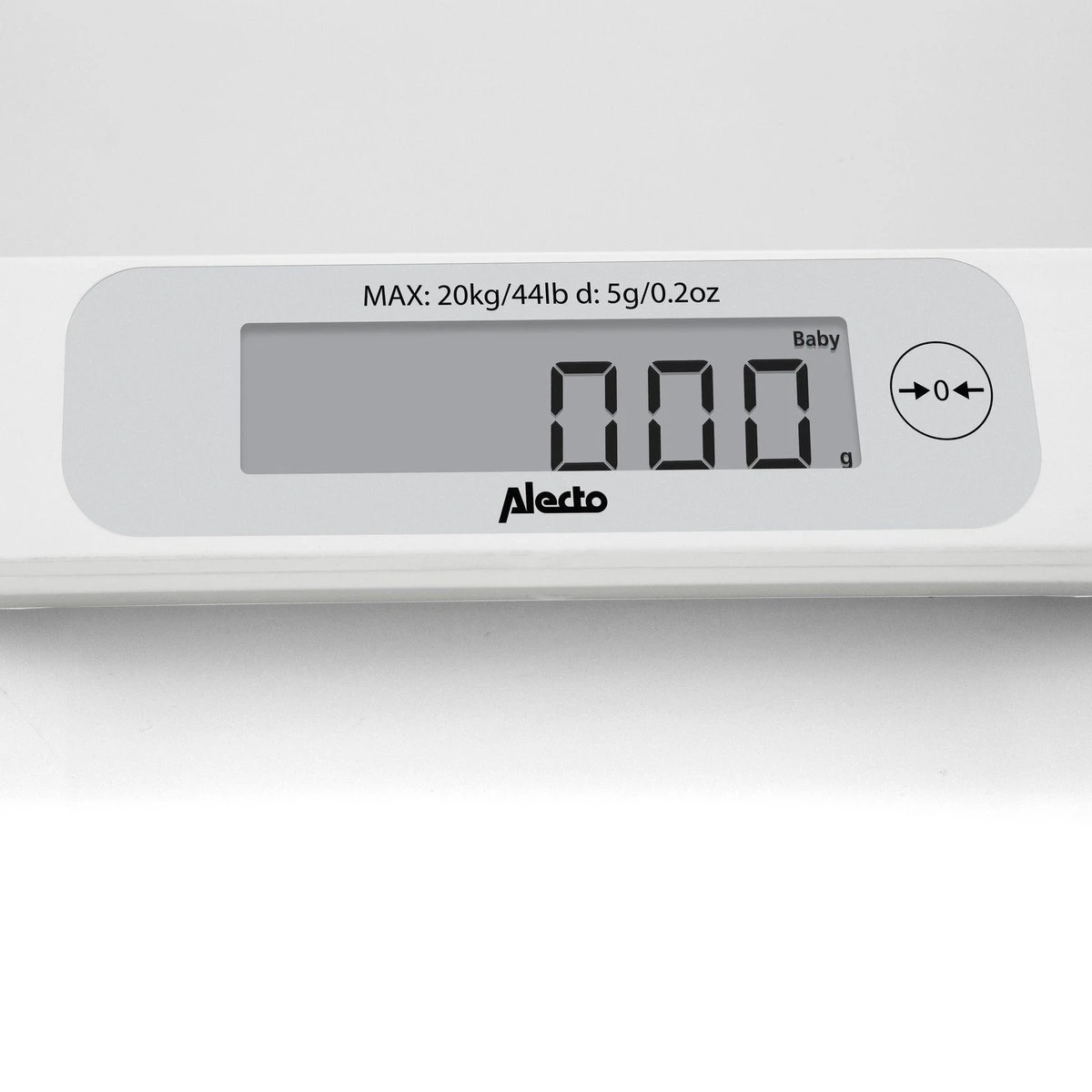 Alecto BC-29 - Babyweegschaal, Wit 6 Alecto BC-29 - Babyweegschaal, Wit - Afbeelding 4