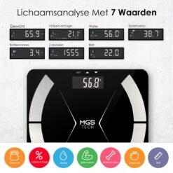 Slimme Personenweegschaal Met Volledig Lichaamsanalyse En Vetpercentage - Digitale Weegschaal - Beste Koop -Winkel Voor Thuisgezondheidsmeetapparatuur 1200x1200 129