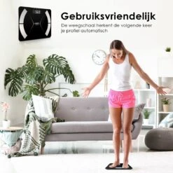 Slimme Personenweegschaal Met Volledig Lichaamsanalyse En Vetpercentage - Digitale Weegschaal - Beste Koop -Winkel Voor Thuisgezondheidsmeetapparatuur 1200x1200 130